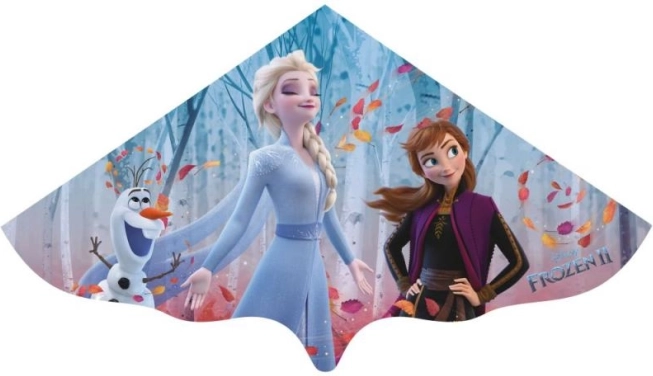 Cerf-volant La Reine des neiges avec motif ELSA et ANNA 115 cm