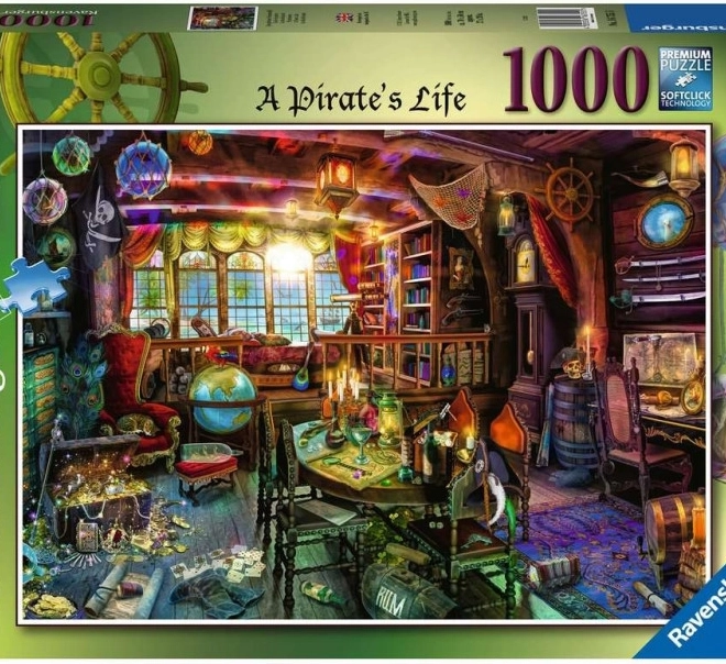 Puzzle Ravensburger 1000 pièces La Vie de Pirate
