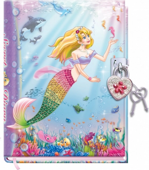 Carnet pour enfants avec serrure Sirène