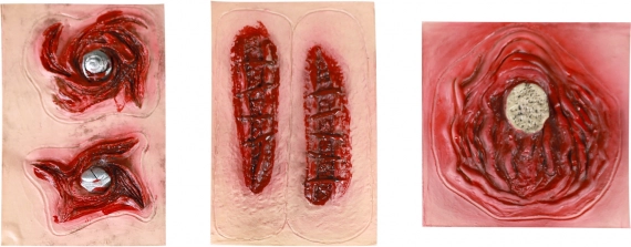 Cicatrices autocollantes pour carnaval et Halloween