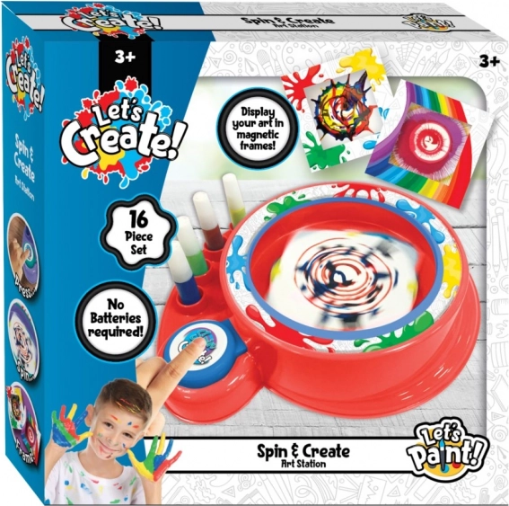 Création d'images selon Spin Art