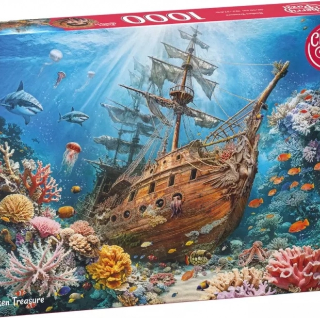 Cherry Pazzi Puzzle Trésor Englouti 1000 pièces