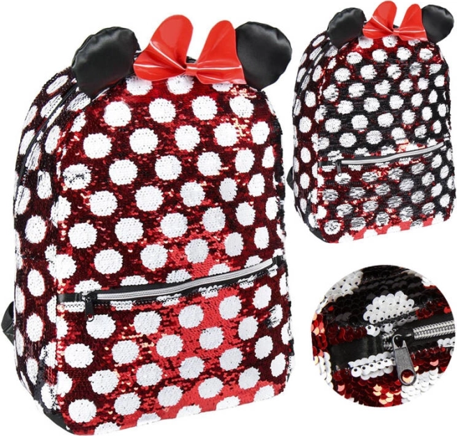 Sac à dos Minnie avec paillettes féeriques