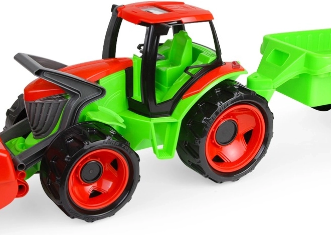 Tracteur Lena avec pelle et remorque pour enfants