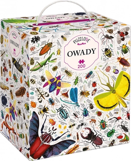 Puzzle Puzzlove Insectes 200 pièces
