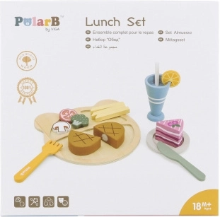 set déjeuner en bois POLARB de VIGA