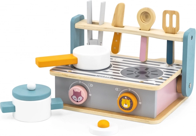 VIGA cuisine pliable en bois et gril