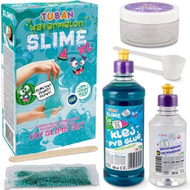 Grand kit créatif Slime XL Pastèque