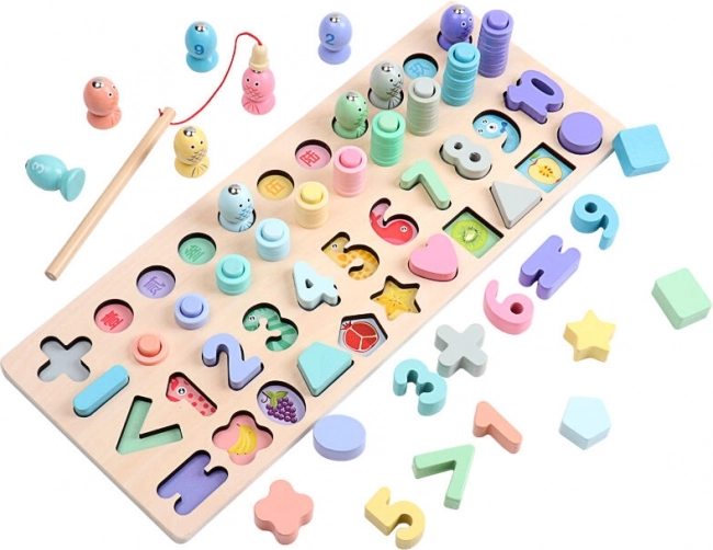 Planche multifonctionnelle d'insertion 4 en 1 pour enfants de 2Kids Toys