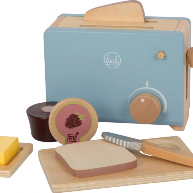 Grille-pain en bois avec accessoires Tasty small foot
