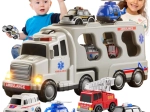 Transporteur de secours Woopie avec lumières et sons, 5 pièces