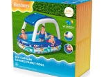 Piscine gonflable Bestway Sea Captain avec toit amovible et volant