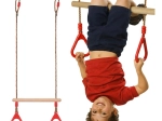Balançoire pour enfants et barre de gymnastique Kruzzel