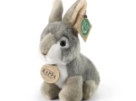Lapin en peluche Rappa gris assis Eco-Friendly 16 cm