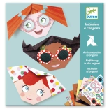 Origami Visages de filles DJECO