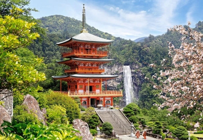 Puzzle 1000 pièces Temple Seiganto-ji, Japon