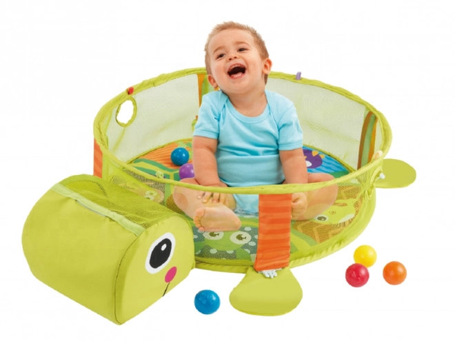 Tapis éducatif Turtle Playpen Balls pour enfant