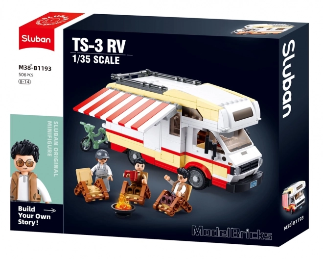 Caravane Sluban à l'échelle 1:35