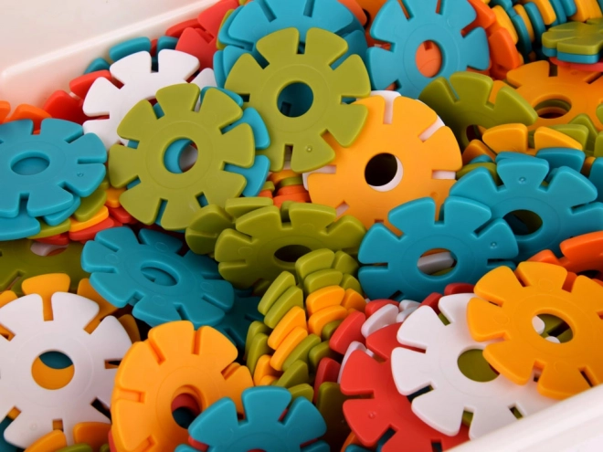 Jeu de construction créatif 3D Étoiles pour enfants - 506 pièces