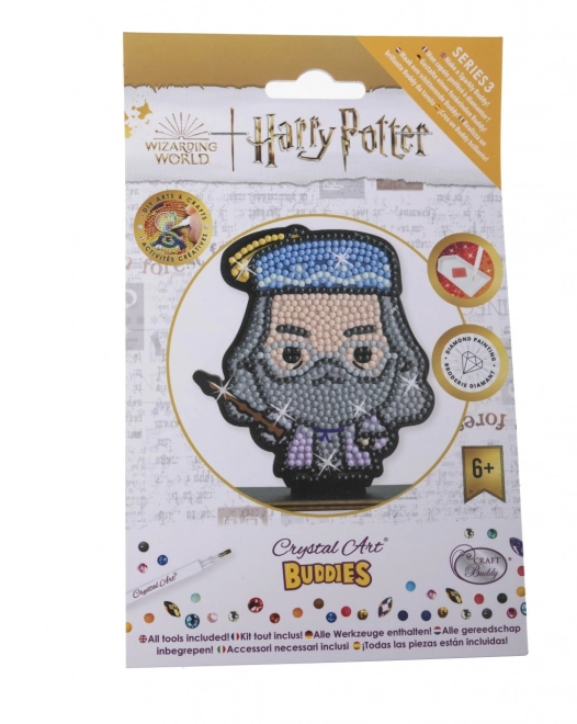 Personnage Crystal Art Dumbledore