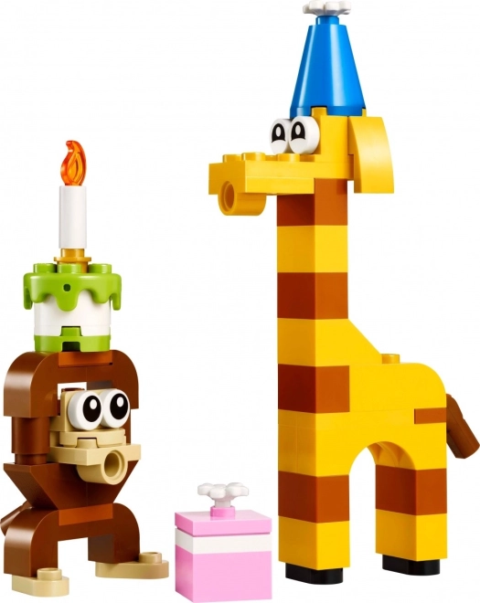 Kit de construction créatif Animaux d'anniversaire
