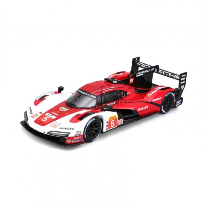 Bburago 1:24 Course - Porsche 963 - Blanc/Rouge #5