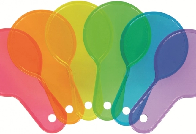Plaquettes plastiques colorées pour enfants