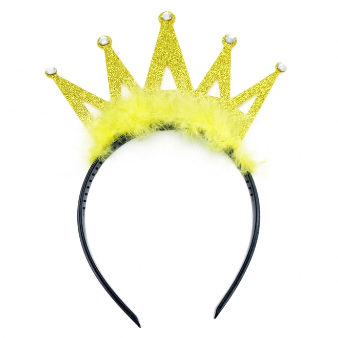 Bandeau couronne avec plumes pour enfants