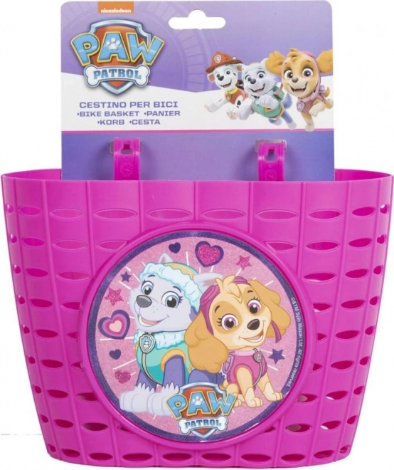 Panier de vélo pour enfants PAW PATROL filles