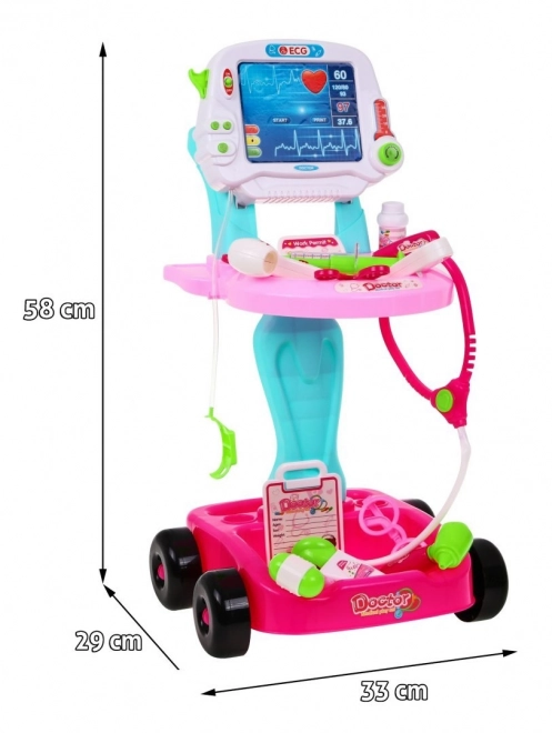 Chariot Petit Docteur Rose