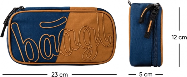 Ensemble Baagl Skate Max Duo : Sac à dos, Trousse et Sac
