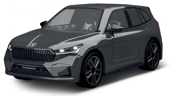 COBI Škoda Enyaq Sportline, 1:35, 92 pièces