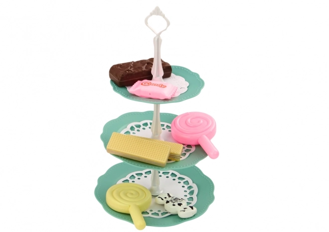 Set de Café Pâtissier Gâteaux Figurines Gâteau Café 25 élém.