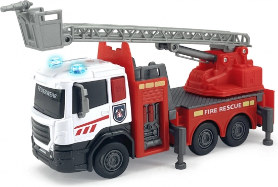Camion de pompiers avec lumière et son 17 cm