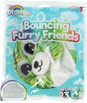 Chats sauteurs en peluche aux yeux pailletés Pluchiez