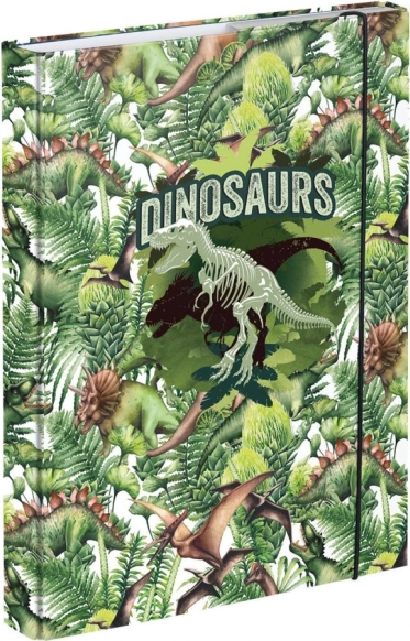 Chemises pour cahiers scolaires A5 BAAGL Dinosaur