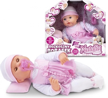 Bébé interactif avec accessoires Natalia Collection
