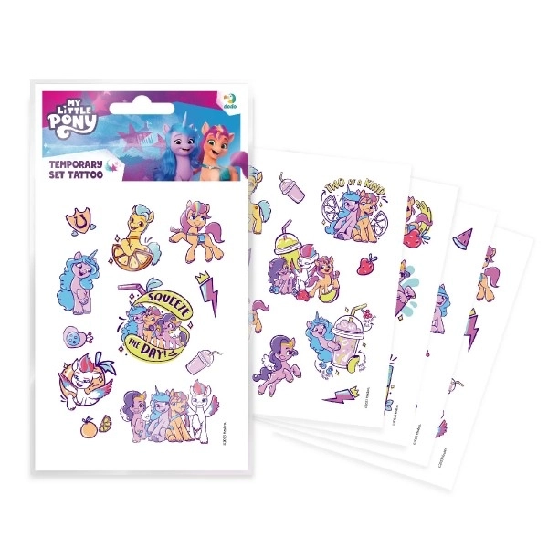 Tatouages My Little Pony 4 feuilles