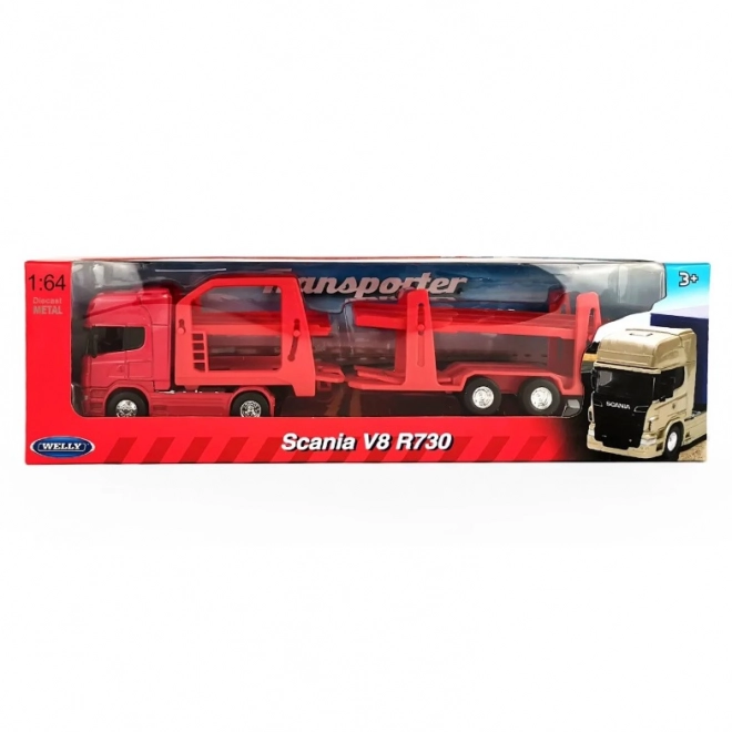 WELLY MODELY SCANIA V8 R 730 camion 1:64