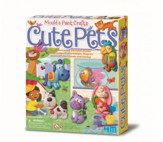 Moulages en plâtre - animaux sucrés