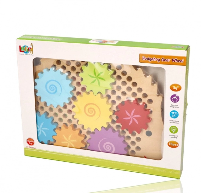 Puzzle Hérisson avec engrenages