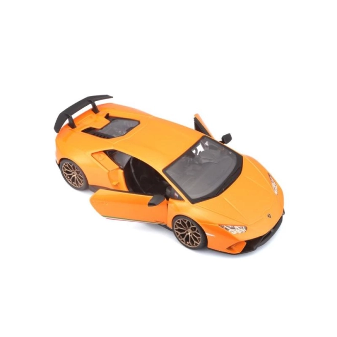 Lamborghini Huracan Performante orange modèle 1:24