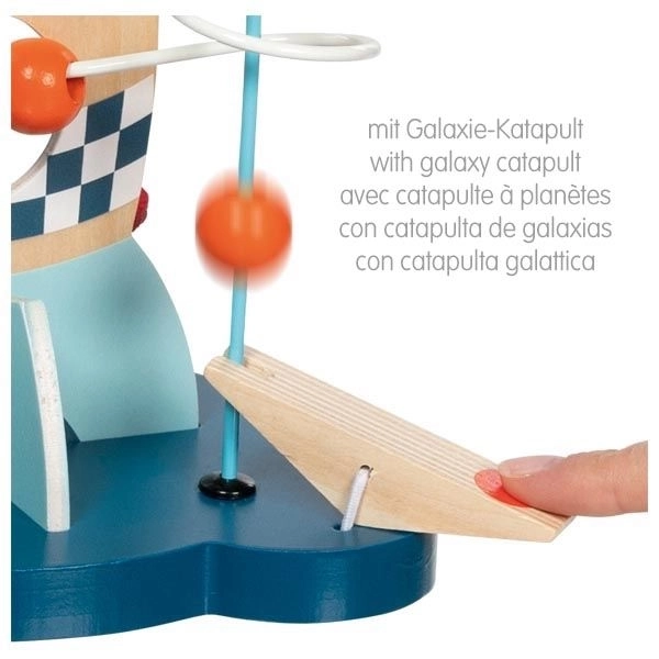 Lelin Toys labyrinthe de perles forestier