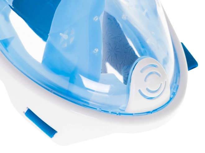 Masque facial pliable avec tuba L/XL bleu
