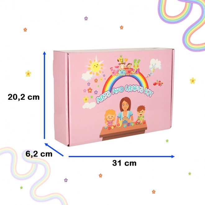 Kit créatif pour enfants - travaux manuels et art avec 1200 éléments