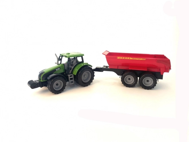 Tracteur avec remorque à propulsion inertielle