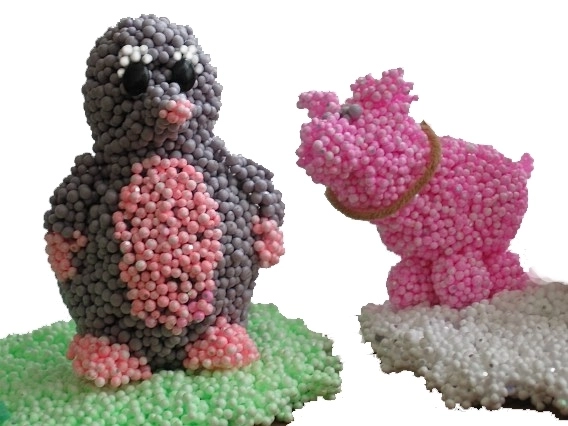 PlayFoam® Pâte à modeler boulettes 4 couleurs