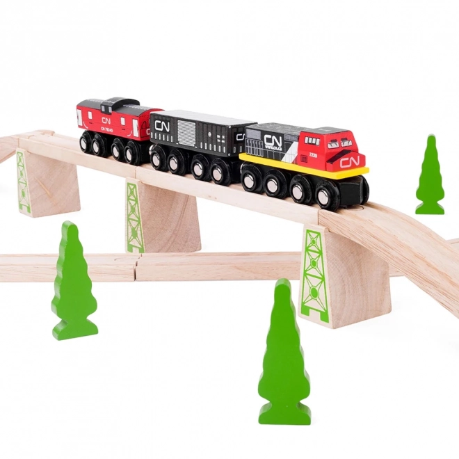 Train CN petit train Chemin de fer Canadien