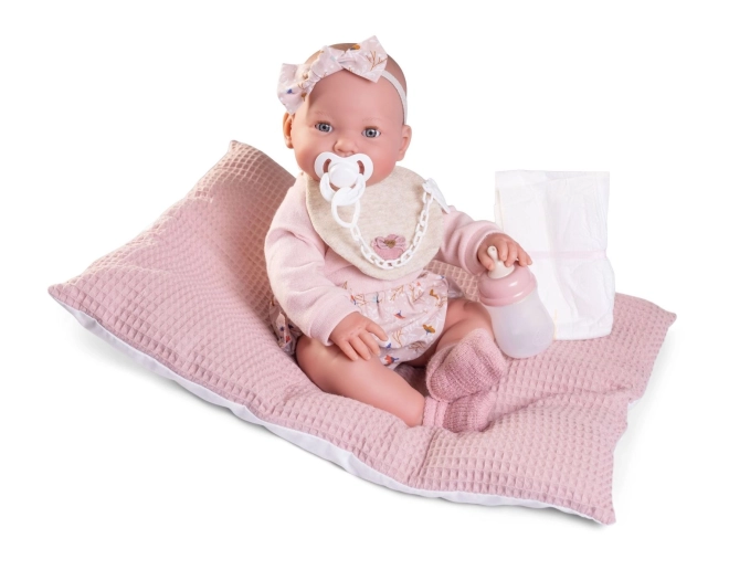 Antonio Juan 50414 MIA - poupée réaliste bébé qui pleure et fait pipi avec corps en vinyle - 42 cm
