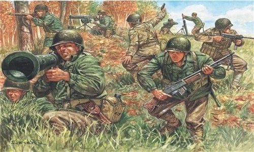 Infanterie américaine de la Seconde Guerre mondiale Italeri